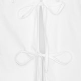 MayaIC Top - White Embroidery