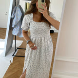 Gro Dress - Lavender Flower