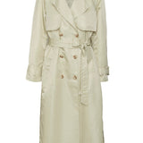 SNNeco LS Trenchcoat Nylon - Birch