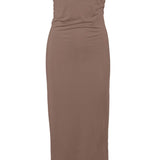 VMBianca Tube Calf Dress - Brown Lentil