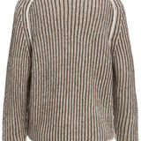 JXMaghna High Neck Knit - Bone White