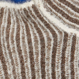 JXMaghna High Neck Knit - Bone White