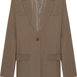 SelmaIC Blazer - Dark Taupe