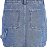 NMEmily Cardonna Hw Cargo Skirt - Medium Blue Denim