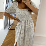 Gro Dress - Lavender Flower