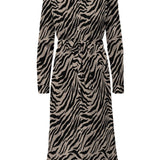 VMIda LS Corduroy Calf Shirt Dress - Silver Mink