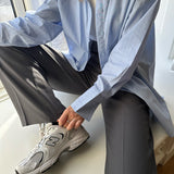 JXMary Regular HW Pant - Asphalt