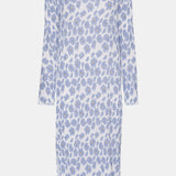 OdaIC Dress - Blue Dazzling Flower