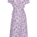 MollyIC Wrapped Dress - Lavendula