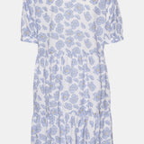 VilmaIC Dress - Blue Dazzling Flower