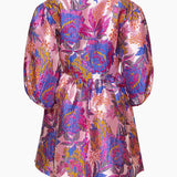 Noella Aya Wrap Dress - Fuchsia Mix