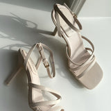 QQ-80 Milan Heels - Beige