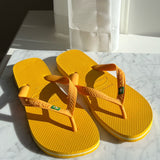 Havaianas Brasil Flip Flop - Pop Yellow