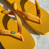 Havaianas Brasil Flip Flop - Pop Yellow