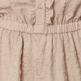 ElieaIC Ruffle Dress - Beige