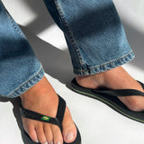 Havaianas Brazil Logo Flip Flop - Black
