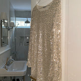 ElinaIC Sequin Dress - Silver