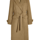 NMLeony LS Wool Long Coat - Capers