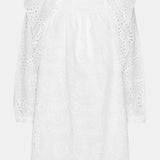 IngridIC Dress - White Embroidery