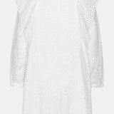 IngridIC Dress - White Embroidery