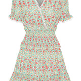 NannaIC Dress - Dark Garden Green