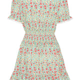 NannaIC Dress - Dark Garden Green