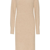MalinIC Wool Knit Dress - Beige Melange