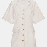 SelmaIC Blazer Dress - Beige Linen