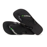 Havaianas Brazil Logo Flip Flop - Black