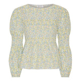 KaroIC Smock Top - Pastel Garden Green