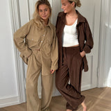 NannaIC Pants - Brown Corduroy