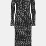 OdaIC Dress - Black Tiny Blossom