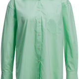 JXJamie LS Relaxed Poplin Shirt - Green Ash