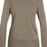 JXLara Soft Crew Neck Knit - Brindle