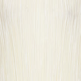 KellyIC Long Plissé Dress - Off White