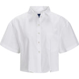 JXMolly SS Relaxed Oxford Shirt - White