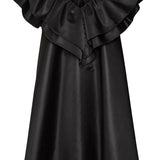 SNNaomi SL Nylon Dress - Black