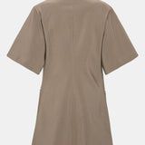 SelmaIC Blazer Dress - Dark Taupe