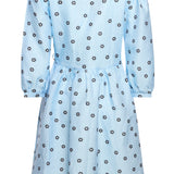 Noella Tulip Aida Dress - Light Blue Flower