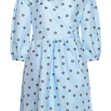 Noella Tulip Aida Dress - Light Blue Flower